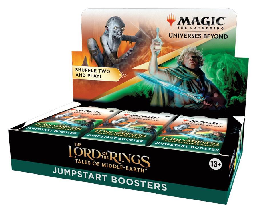 Magic the Gathering Universes Beyond The Lord of the Rings Tales of Middle earth Universes Beyond The Lord of the Rings Tales of Middle earth Jumpstart Booster Box sealed box
