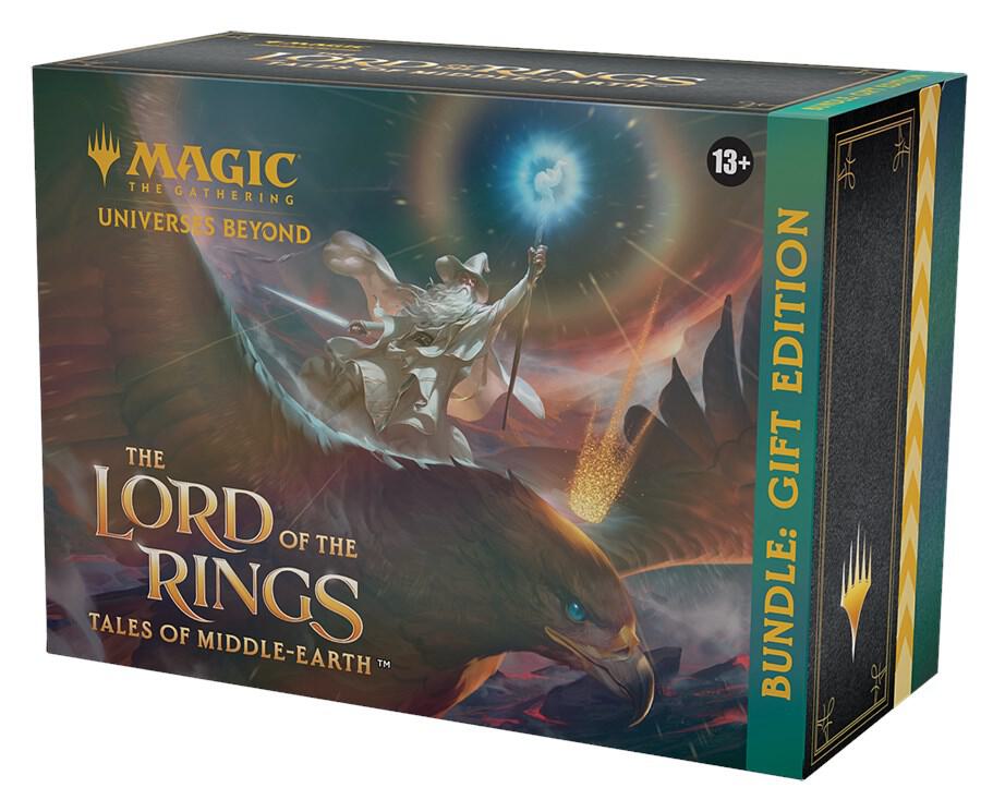 Magic the Gathering Universes Beyond The Lord of the Rings Tales of Middle earth Universes Beyond The Lord of the Rings Tales of Middle earth Gift Bundle sealed box