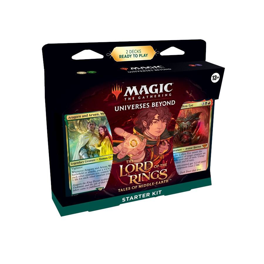 Magic the Gathering Universes Beyond The Lord of the Rings Tales of Middle earth Universes Beyond The Lord of the Rings Tales of Middle earth Starter Kit deck product