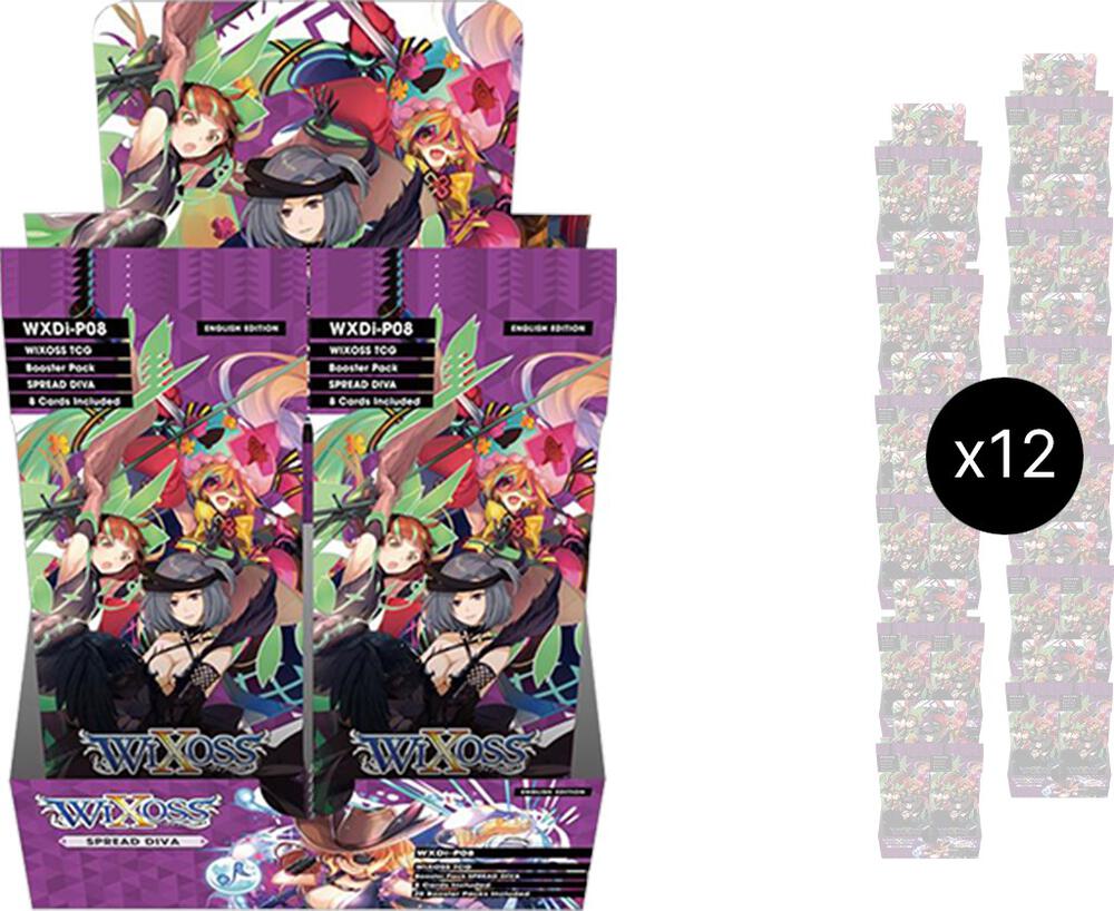 WIXOSS TCG Spread Diva Spread Diva Booster Box Case sealed box