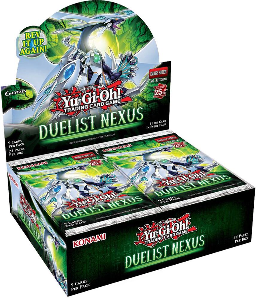 Yu-Gi-Oh! TCG Duelist Nexus Duelist Nexus Booster Box 1st Edition sealed box