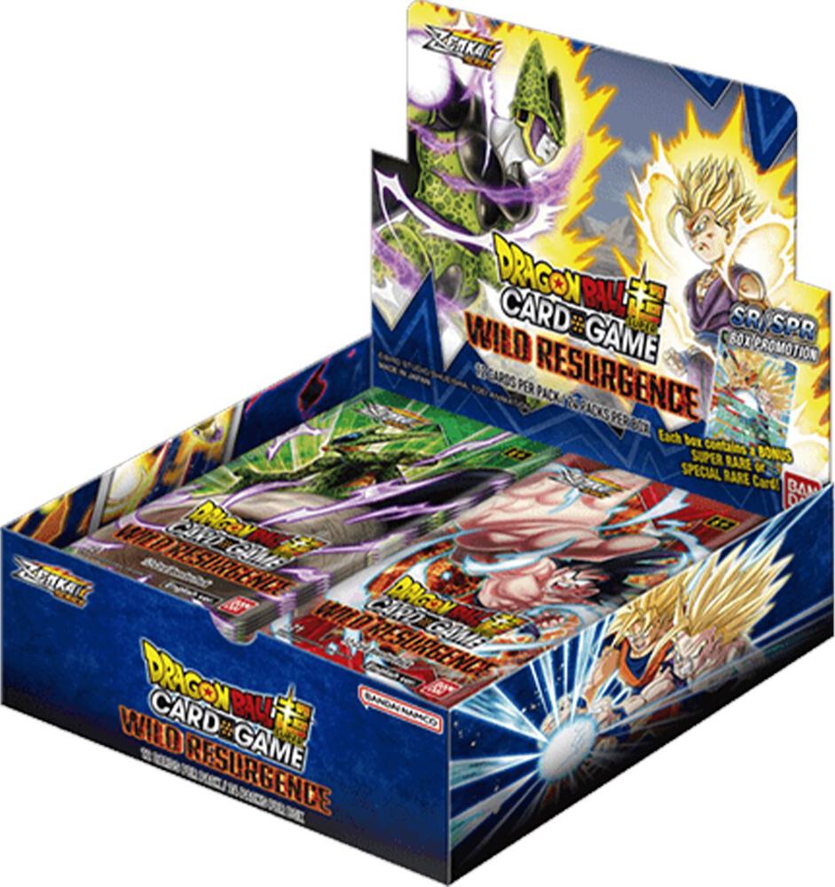 Dragon Ball Super Card Game Wild Resurgence Wild Resurgence Booster Box sealed box