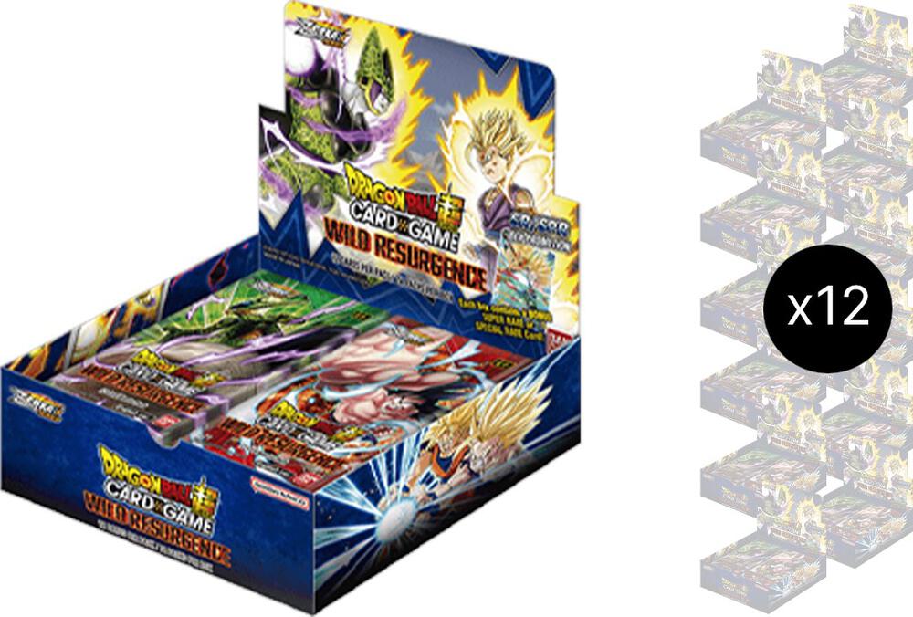 Dragon Ball Super Card Game Wild Resurgence Wild Resurgence Booster Box Case sealed box