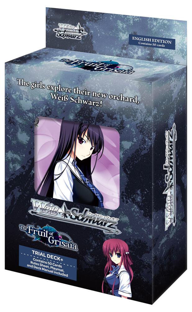 Weiss Schwarz The Fruit of Grisaia The Fruit of Grisaia Trial Deckplus deck product