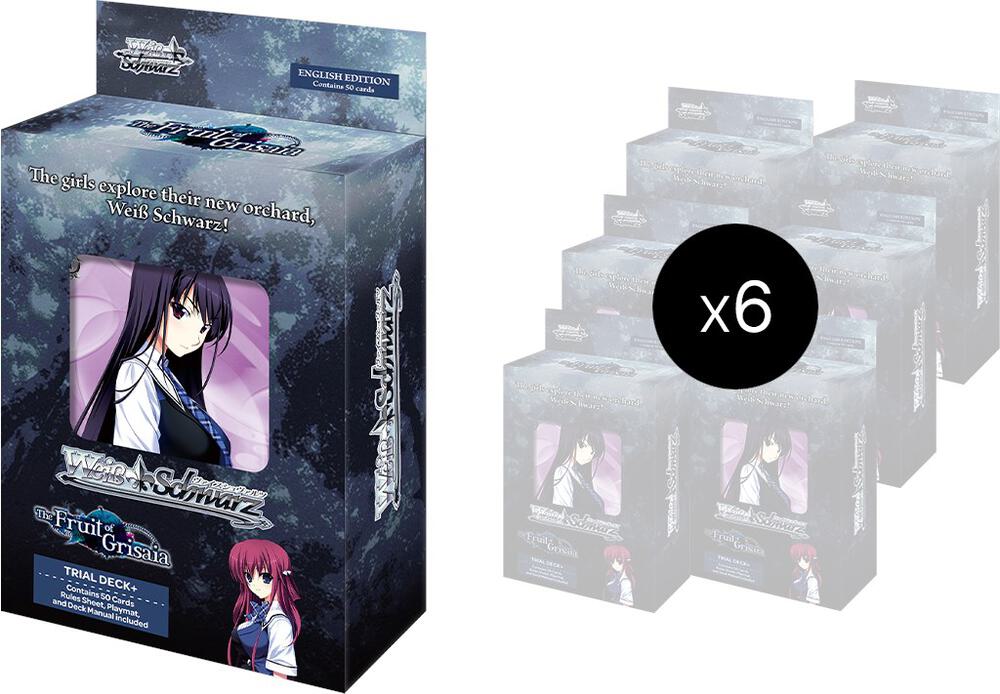 Weiss Schwarz The Fruit of Grisaia The Fruit of Grisaia Trial Deckplus Display deck product