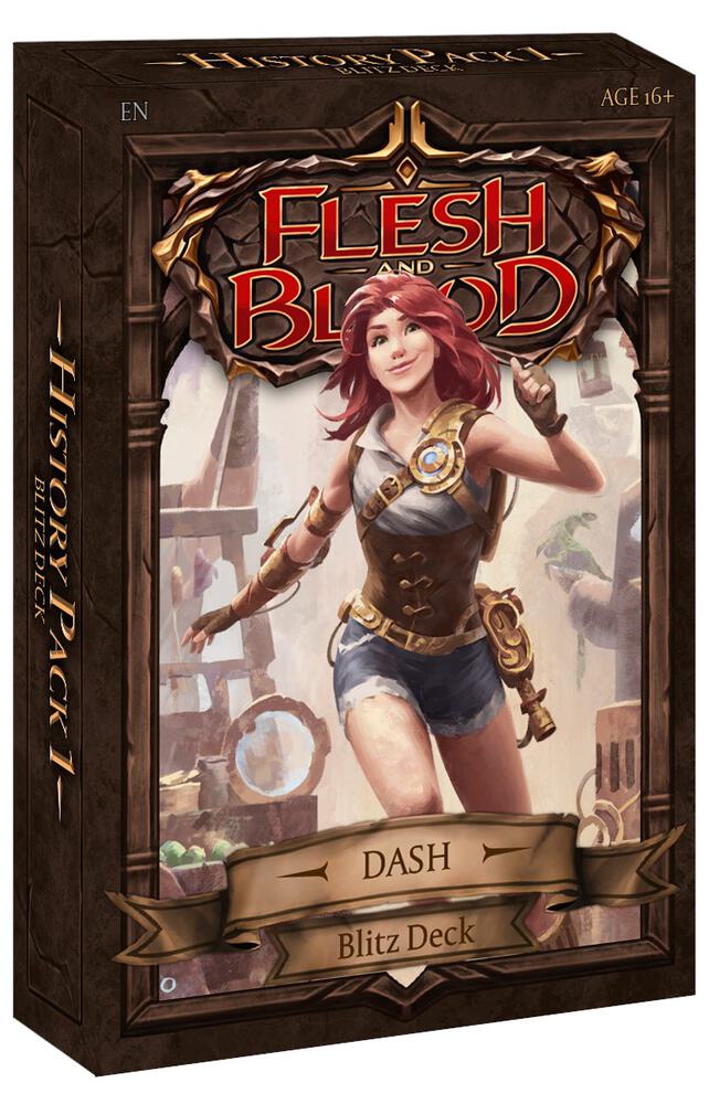 Flesh and Blood TCG History Pack 1 History Pack 1 Blitz Deck Dash booster pack