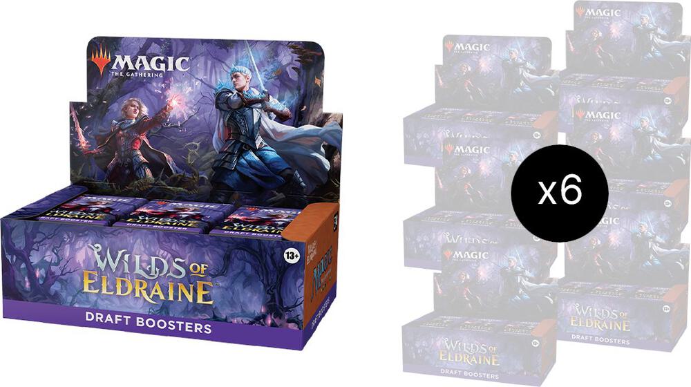 Magic the Gathering Wilds of Eldraine Wilds of Eldraine Draft Booster Display Case sealed box