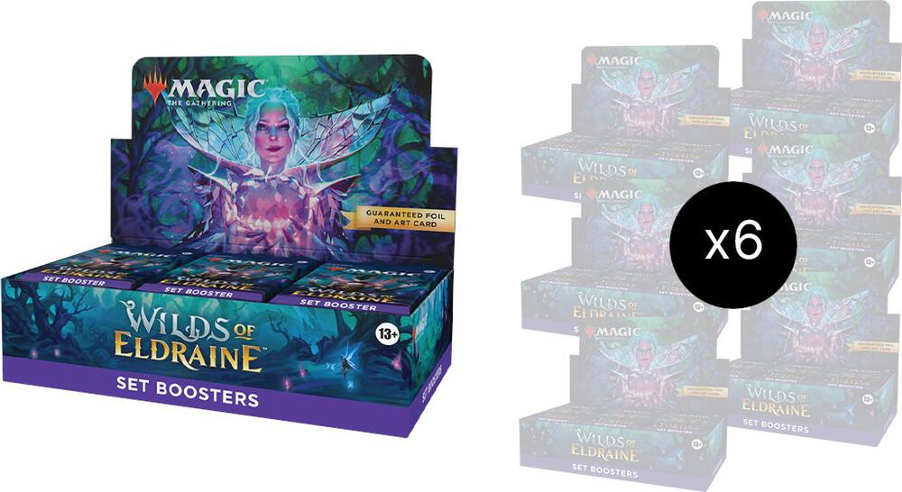 Magic the Gathering Wilds of Eldraine Wilds of Eldraine Set Booster Display Case sealed box