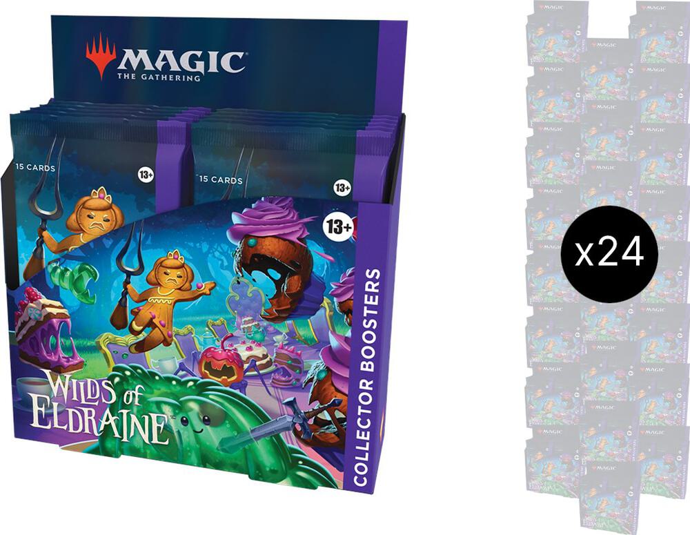 Magic the Gathering Wilds of Eldraine Wilds of Eldraine Collector Booster Display Master Case sealed box