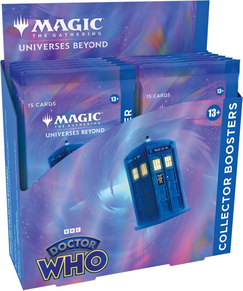 Magic the Gathering Universes Beyond Doctor Who Universes Beyond Doctor Who Collector Booster Display booster pack