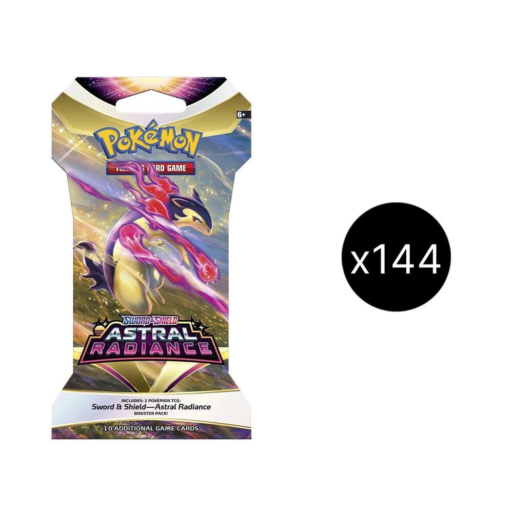 Pokemon TCG Astral Radiance Astral Radiance Sleeved Booster Pack Case sealed box