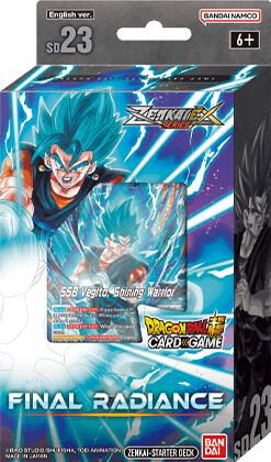 Dragon Ball Super Card Game Critical Blow Critical Blow Starter Deck 23 Final Radiance deck product