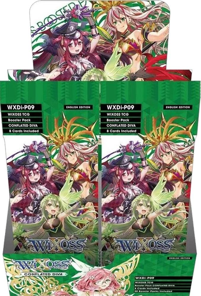 WIXOSS TCG Conflated Diva Conflated Diva Booster Box sealed box