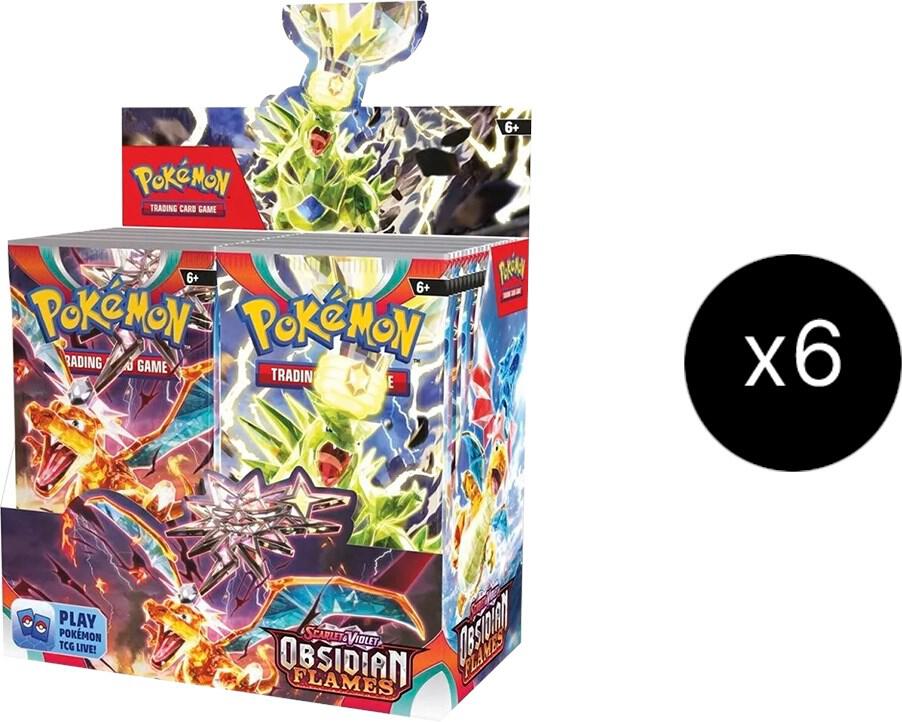 Pokemon TCG Obsidian Flames Obsidian Flames Booster Box Case sealed box