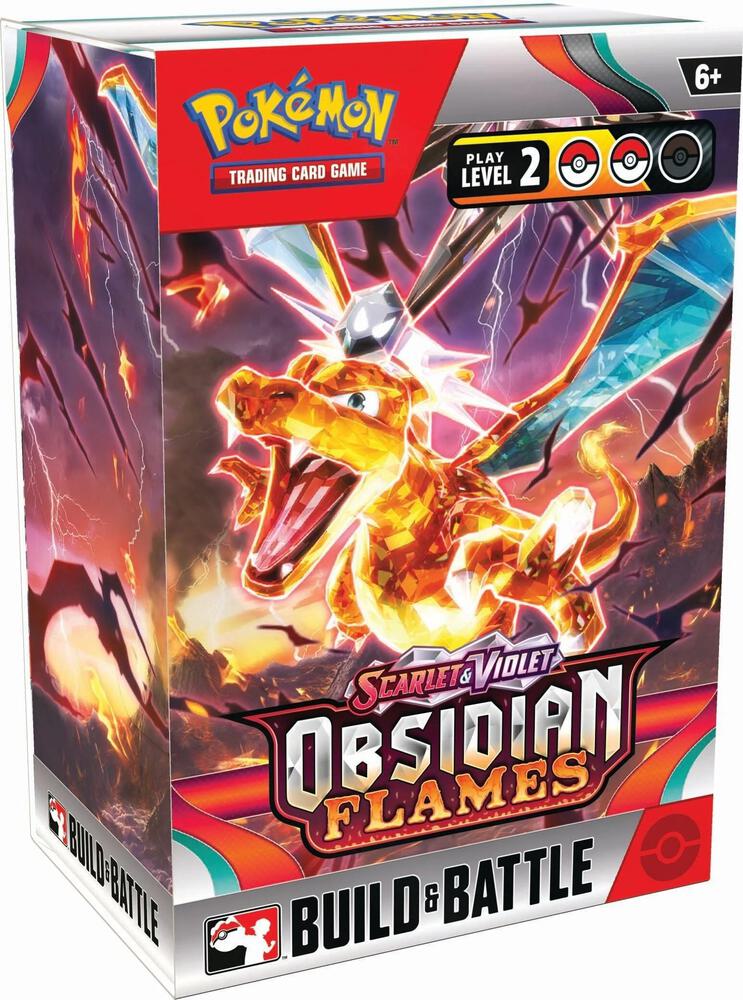 Pokemon TCG Obsidian Flames Obsidian Flames Build and Battle Box sealed box