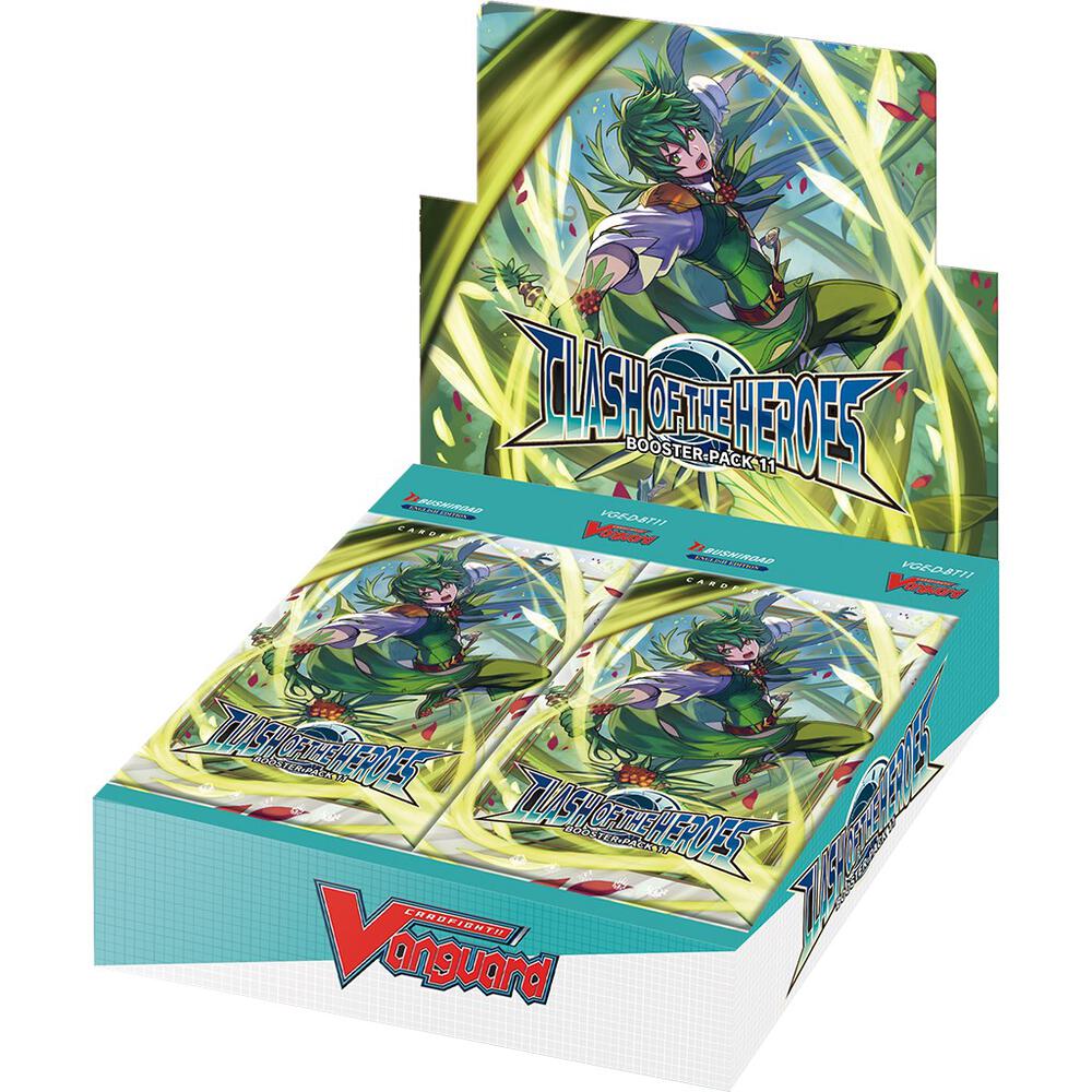 Cardfight Vanguard Clash of the Heroes Clash of the Heroes Booster Box sealed box