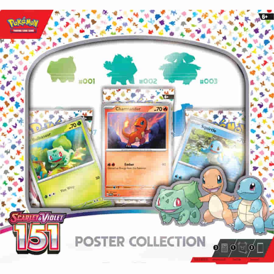Pokemon TCG 151 151 Poster Collection sealed box
