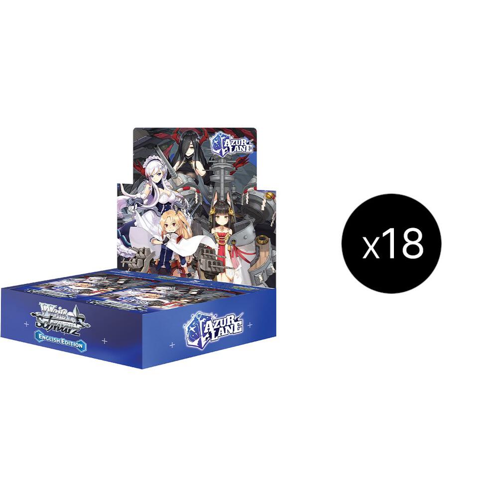 Weiss Schwarz Azur Lane Azur Lane Booster Box Case sealed box