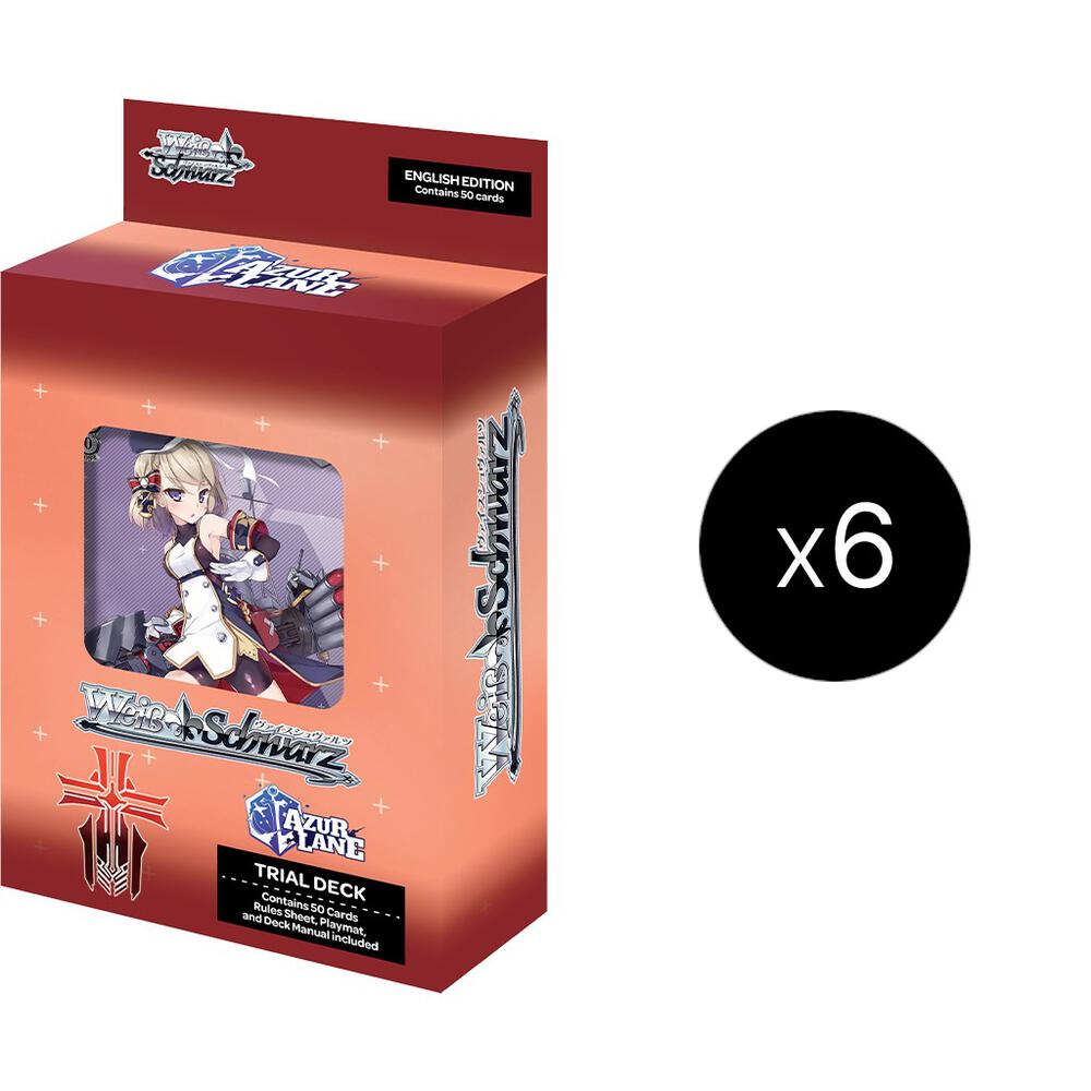 Weiss Schwarz Azur Lane Azur Lane Iron Blood Trial Deckplus Display deck product