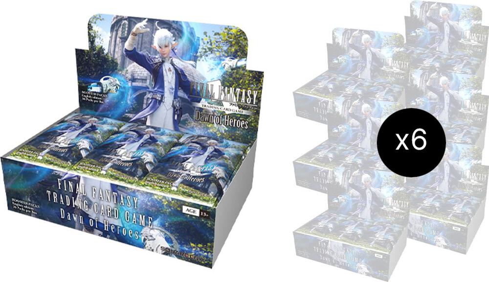 Final Fantasy TCG Dawn Of Heroes Dawn of Heroes Booster Box Case sealed box