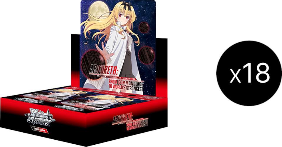 Weiss Schwarz Arifureta From Commonplace to Worlds Strongest Arifureta From Commonplace to Worlds Strongest Booster Box Case sealed box