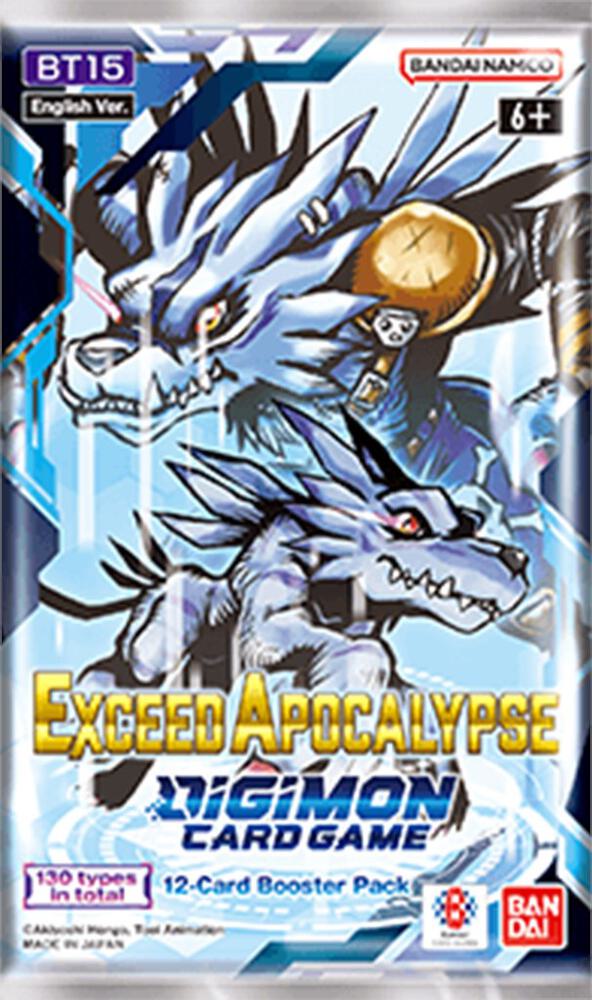 Digimon Card Game Exceed Apocalypse Exceed Apocalypse Booster Pack booster pack