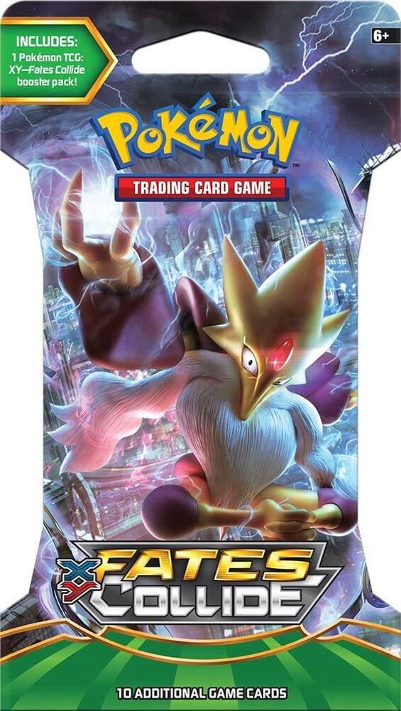 Pokemon TCG Fates Collide Fates Collide Sleeved Booster Pack Mega Alakazam booster pack