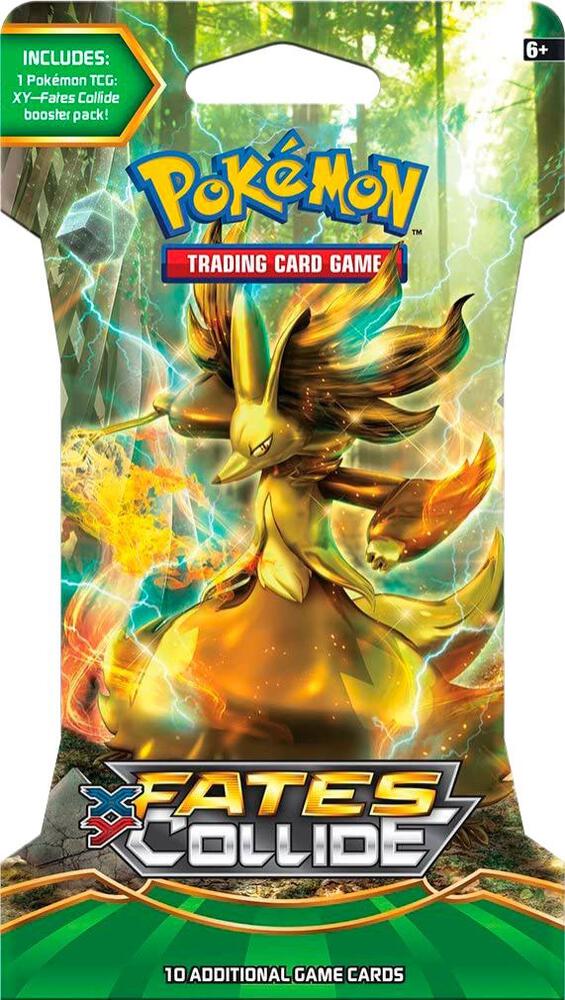 Pokemon TCG Fates Collide Fates Collide Sleeved Booster Pack Delphox BREAK booster pack