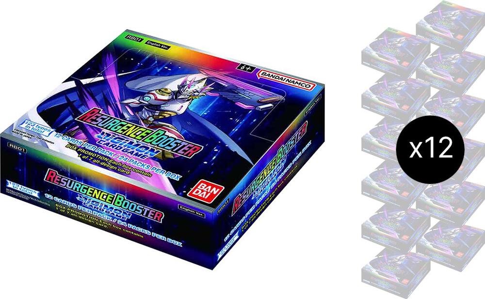 Digimon Card Game Resurgence Booster Resurgence Booster Box Case sealed box