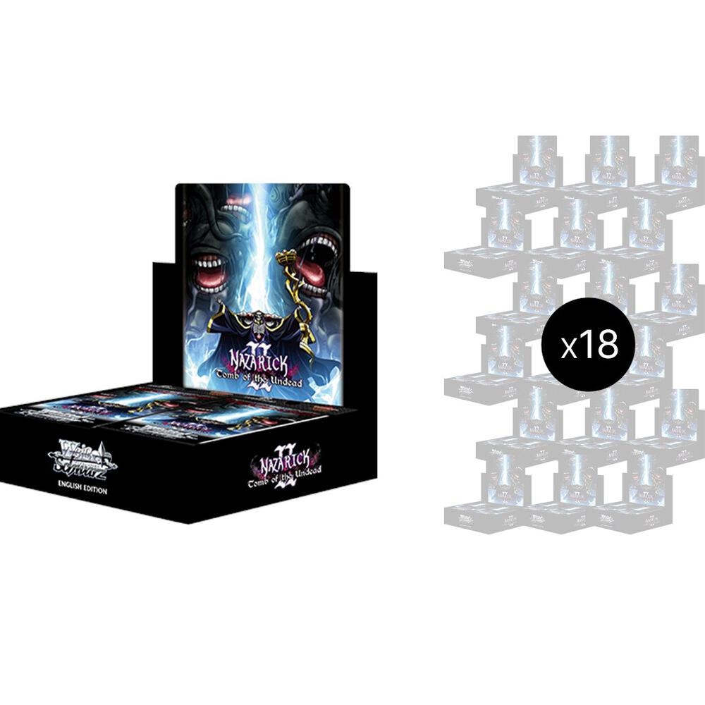 Weiss Schwarz Nazarick Tomb of the Undead Vol 2 Nazarick Tomb of the Undead Vol 2 Booster Box Case sealed box