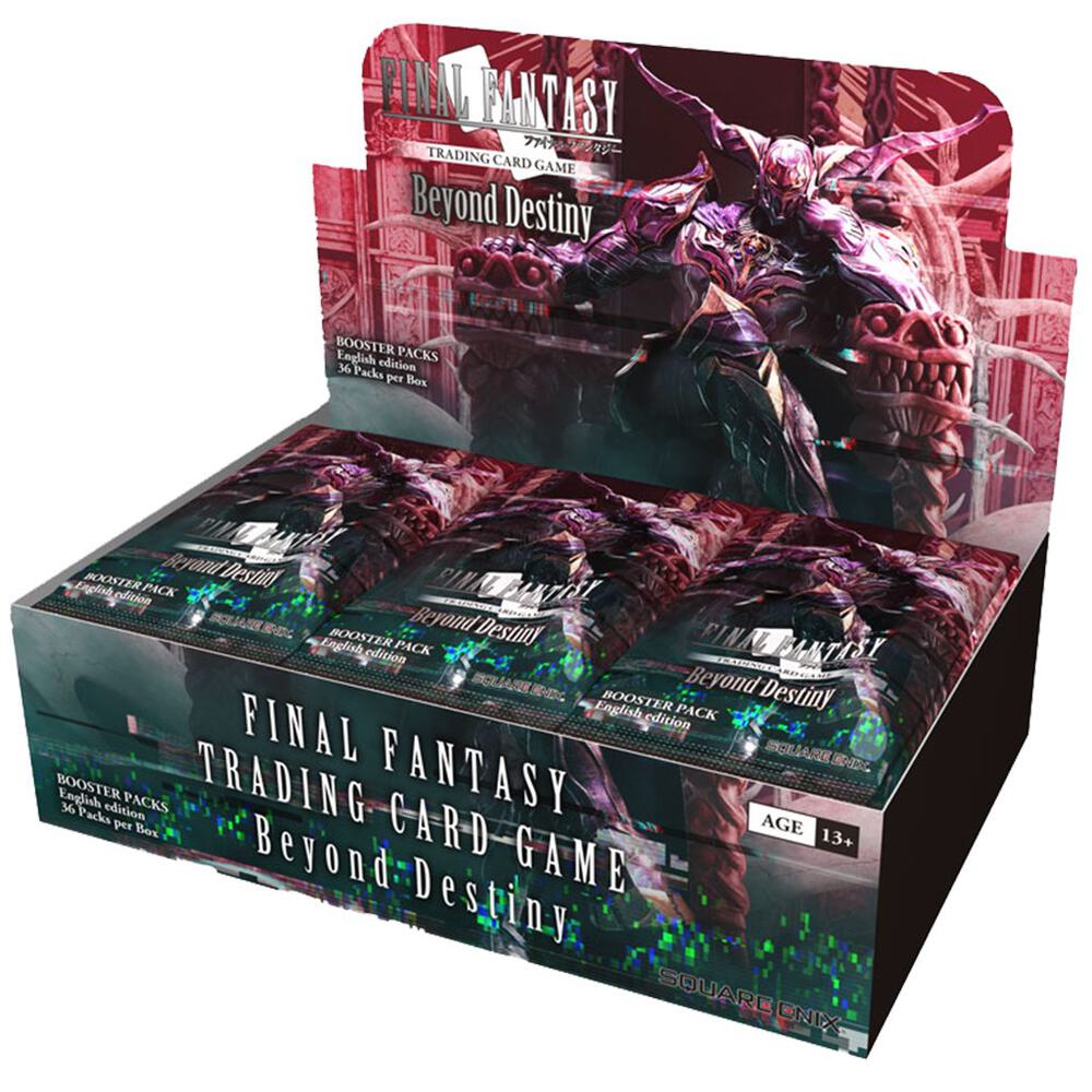 Final Fantasy TCG Beyond Destiny Beyond Destiny Booster Box sealed box