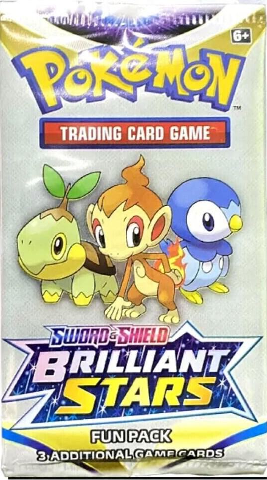 Pokemon TCG Brilliant Stars Brilliant Stars Fun Pack booster pack