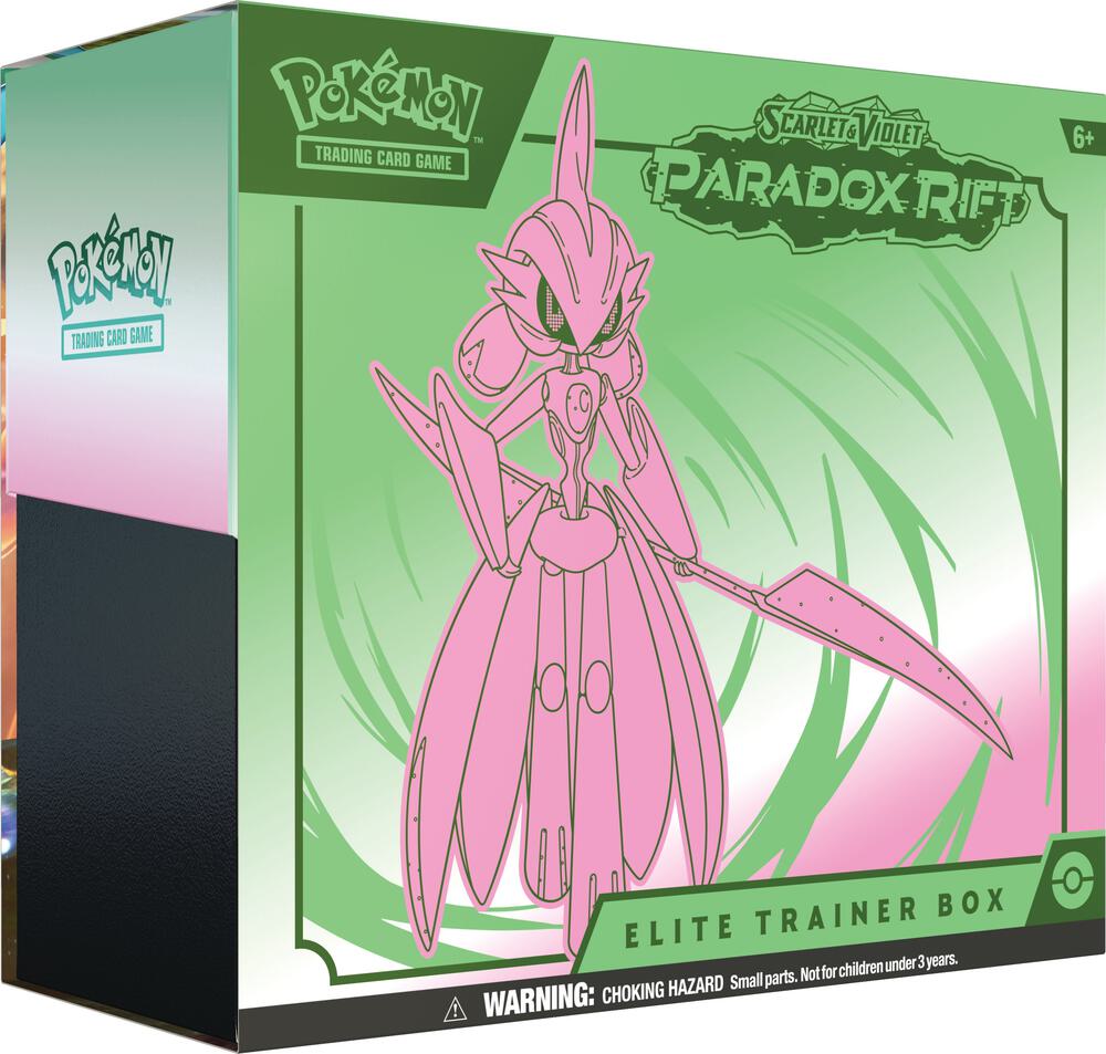 Pokemon TCG Paradox Rift Paradox Rift Elite Trainer Box Iron Valiant sealed box