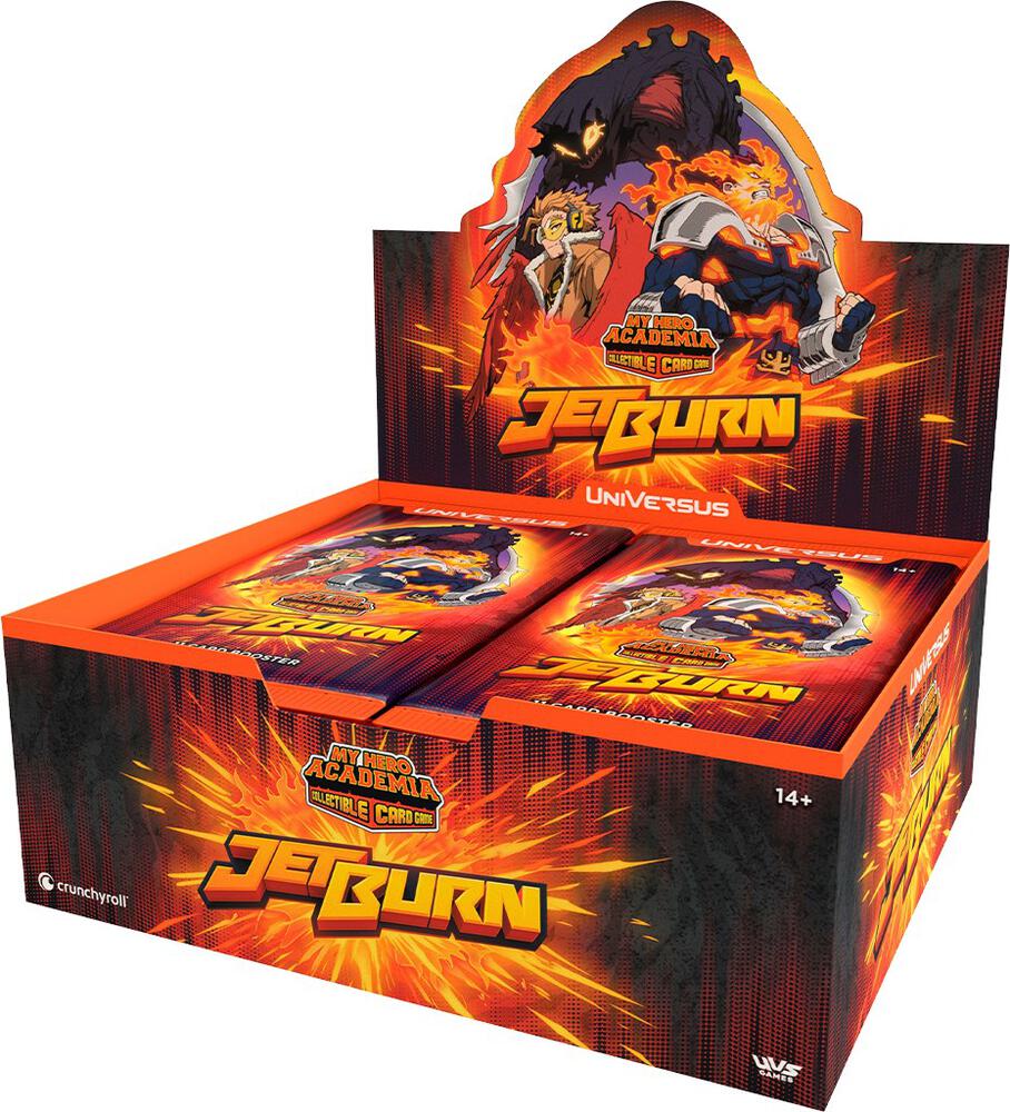 UniVersus Card Game My Hero Academia My Hero Academia Jet Burn Booster Box sealed box