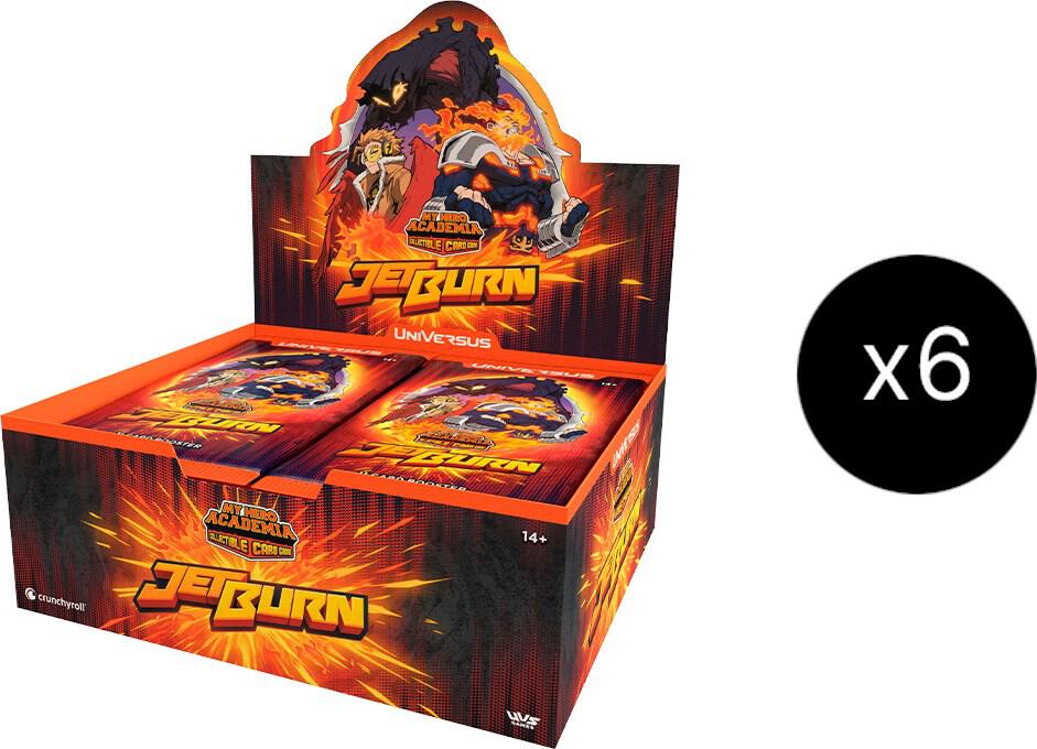 UniVersus Card Game My Hero Academia My Hero Academia Jet Burn Booster Box Case sealed box