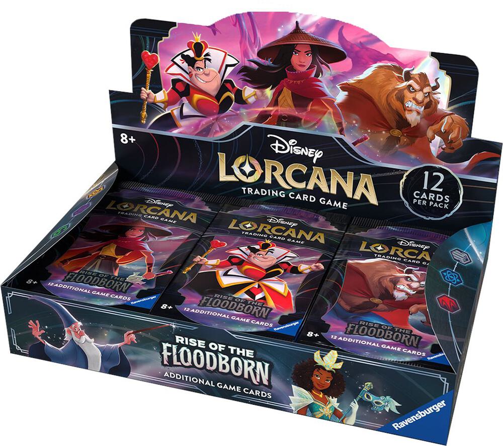 Disney Lorcana Rise of the Floodborn Rise of the Floodborn Booster Box sealed box