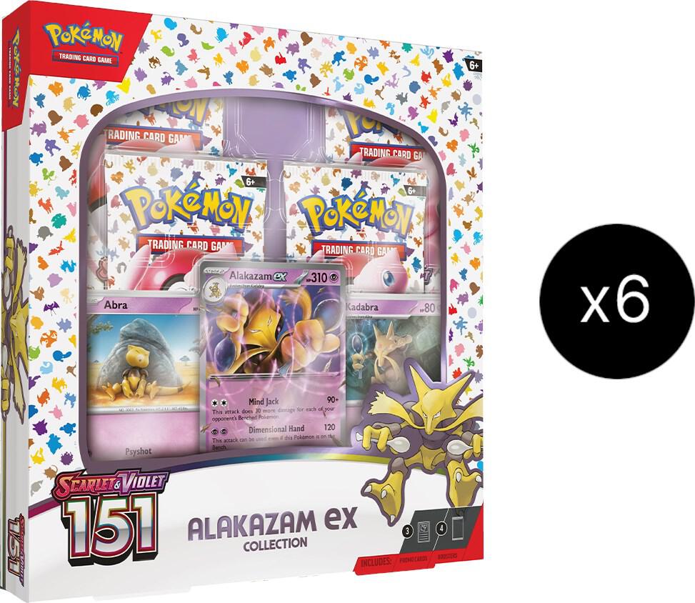 Pokemon TCG 151 151 Collection Alakazam ex Case sealed box