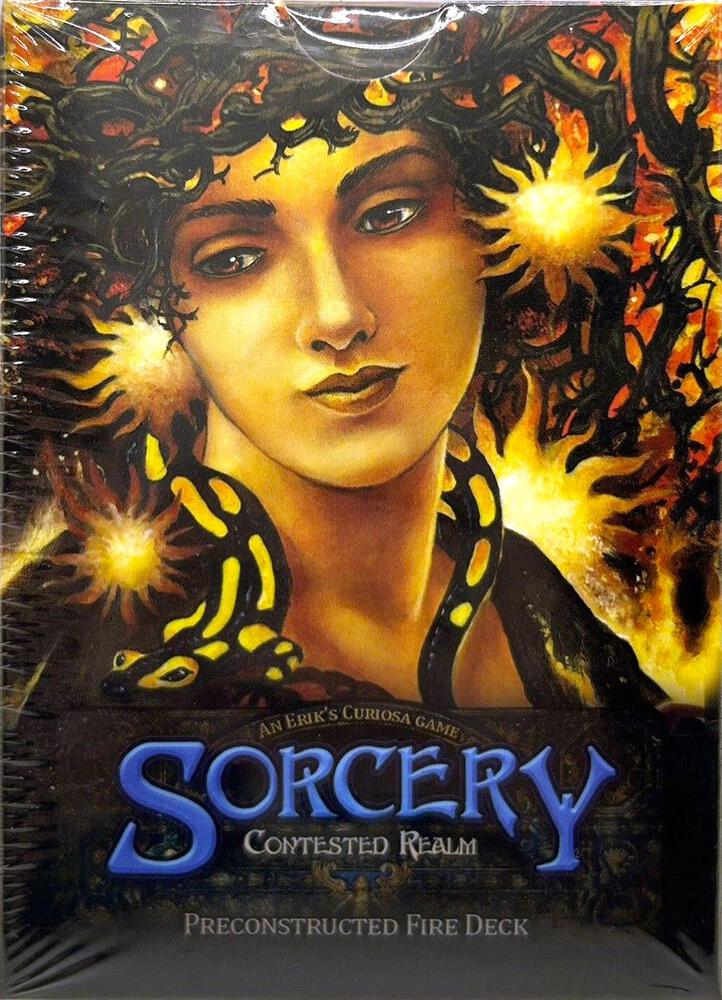 Sorcery Contested Realm TCG Alpha Alpha The Four Elementals Preconstructed Deck Fire deck product