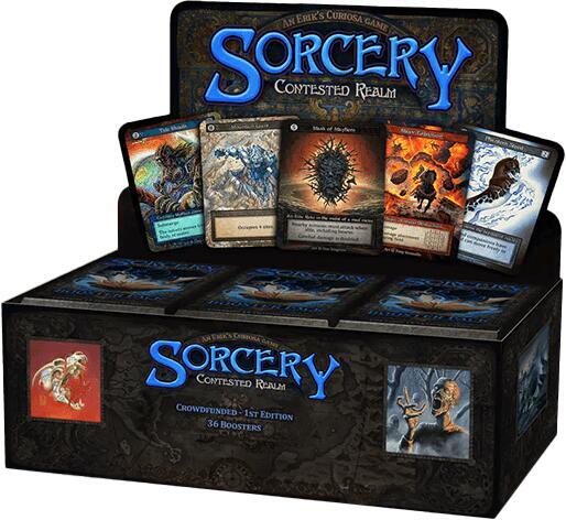 Sorcery Contested Realm TCG Alpha Alpha Booster Box sealed box