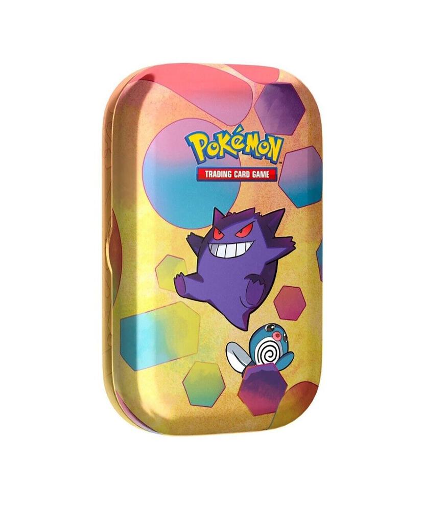 Pokemon TCG 151 151 Mini Tin Gengar and Poliwag trading card product