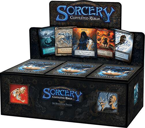 Sorcery Contested Realm TCG Beta Beta Booster Box sealed box