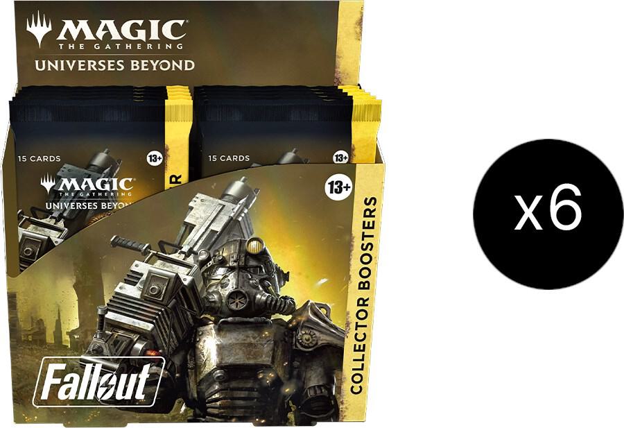 Magic the Gathering Universes Beyond Fallout Universes Beyond Fallout Collector Booster Display Case sealed box