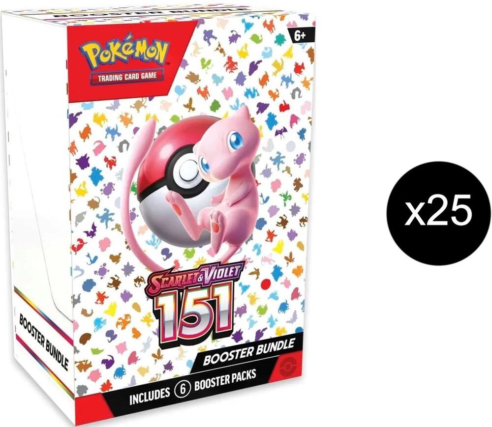 Pokemon TCG 151 151 Booster Bundle Bulk Case sealed box