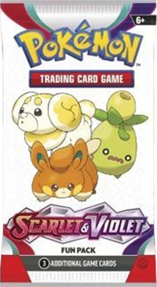 Pokemon TCG Scarlet and Violet Scarlet and Violet Fun Pack booster pack