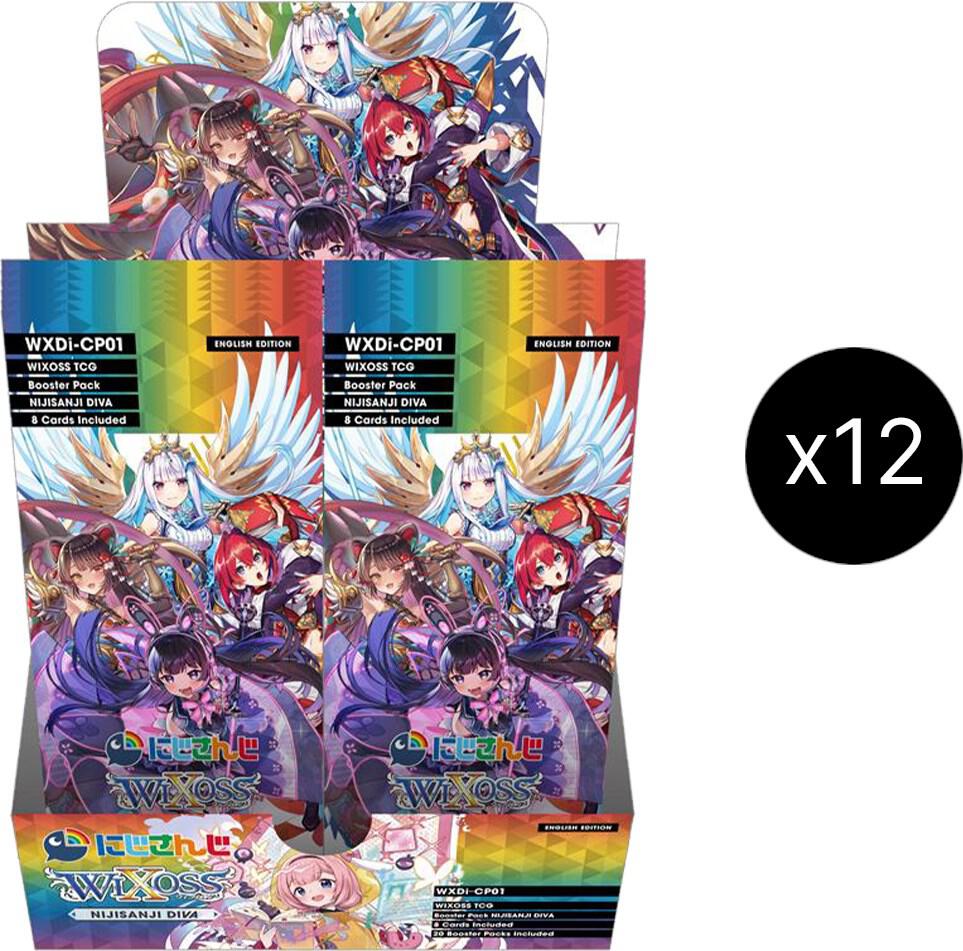WIXOSS TCG Nijisanji Diva Booster Box Case sealed box