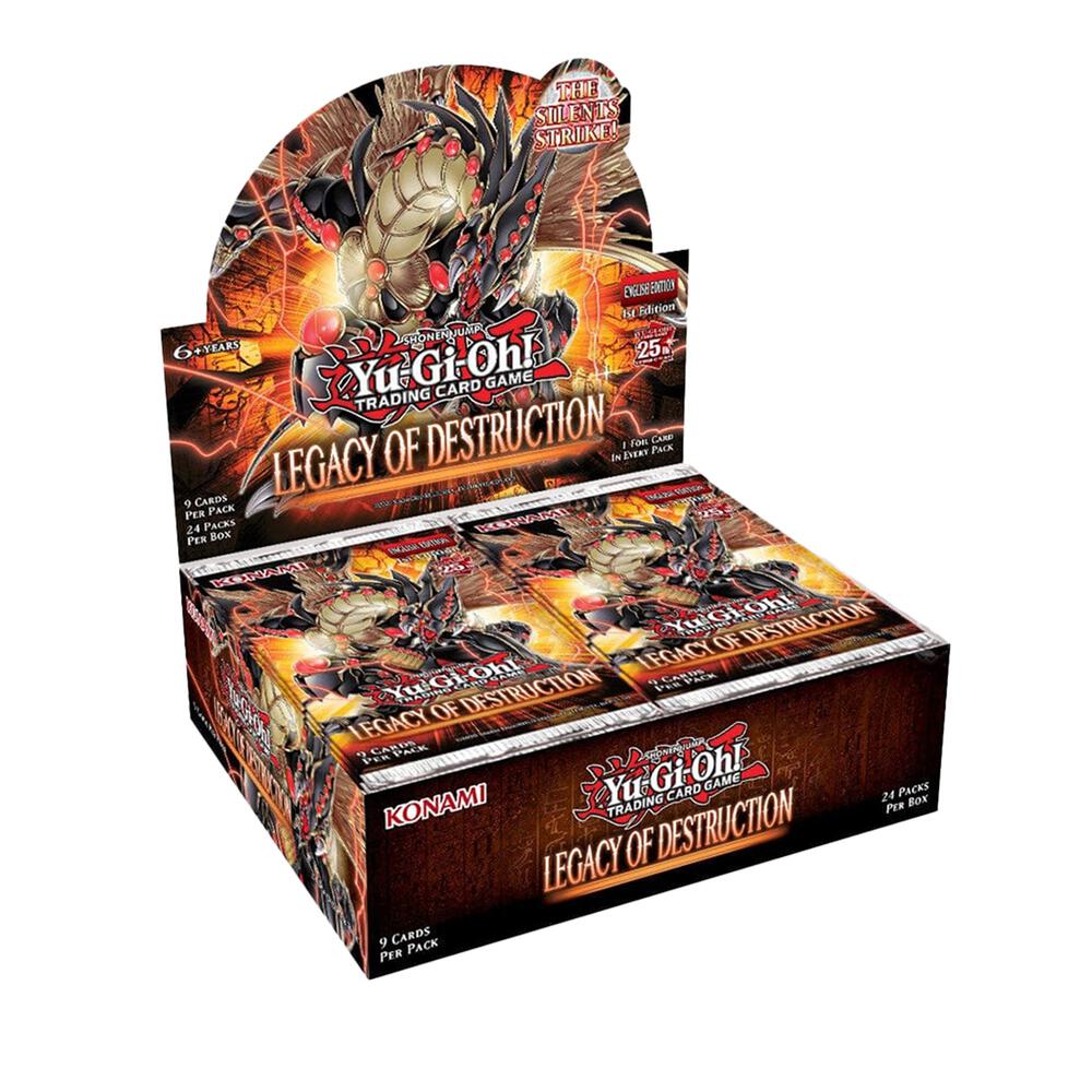 Yu-Gi-Oh! TCG Legacy of Destruction Legacy of Destruction Booster Box 1st Edition sealed box