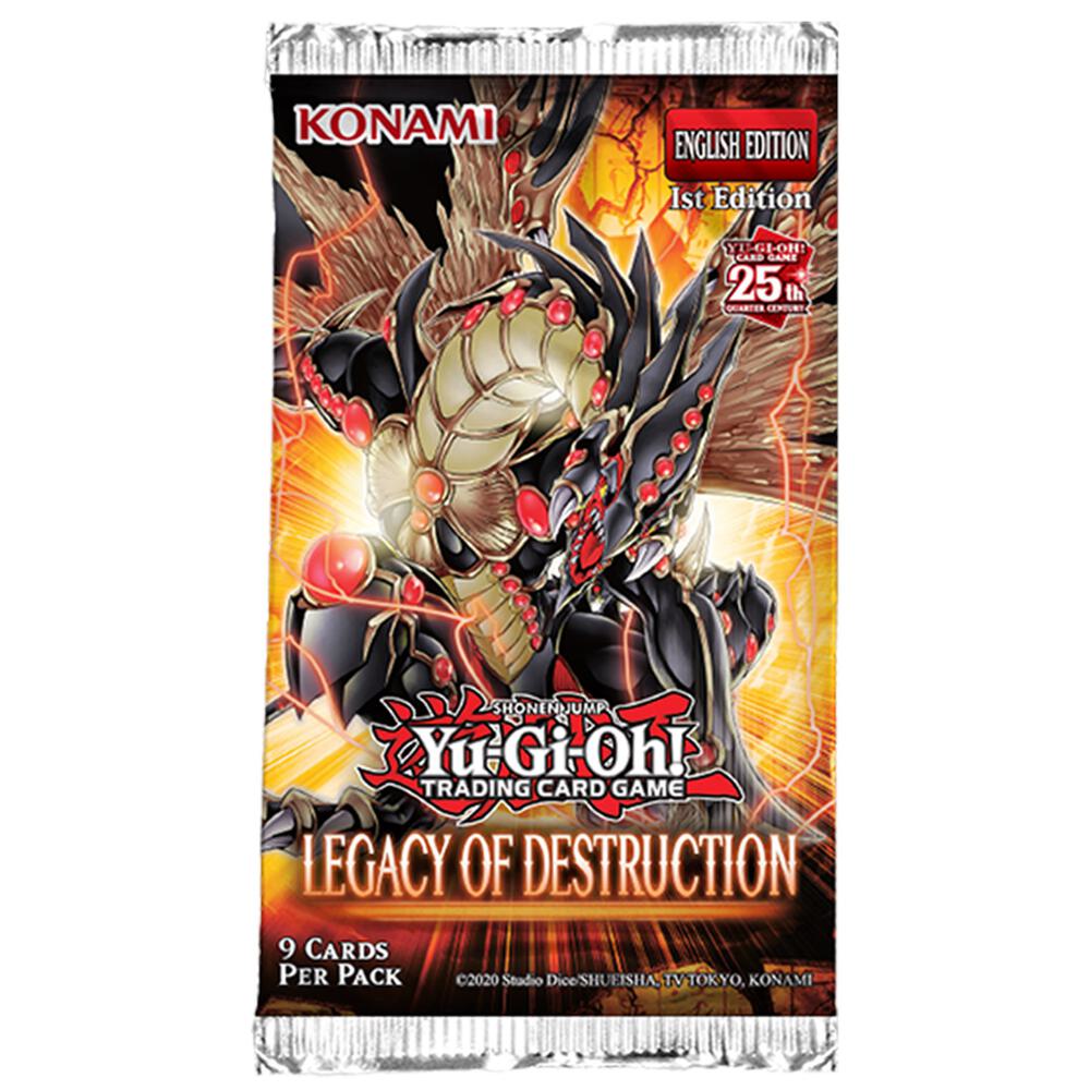 Yu-Gi-Oh! TCG Legacy of Destruction Legacy of Destruction Booster Pack 1st Edition booster pack