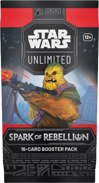 Star Wars Unlimited Spark of Rebellion Spark of Rebellion Booster Pack booster pack