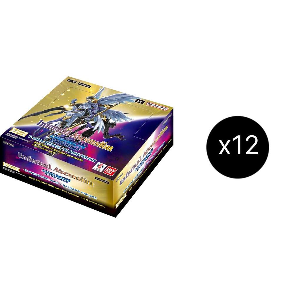 Digimon Card Game Infernal Ascension Infernal Ascension Booster Box Case sealed box