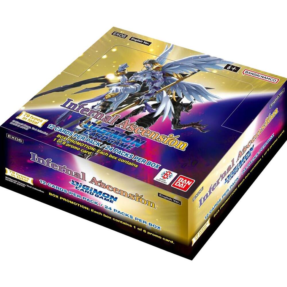 Digimon Card Game Infernal Ascension Infernal Ascension Booster Box sealed box